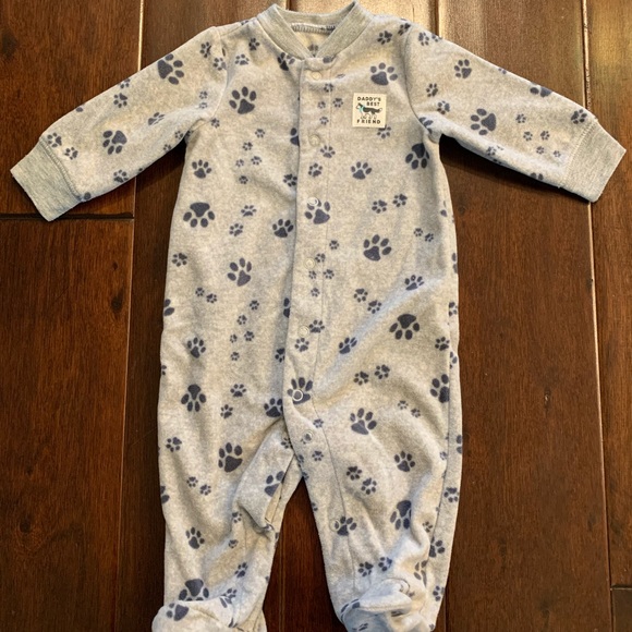 Set of 2 Carter’s Baby Boy fleece pajamas, 3 months - Picture 3 of 3